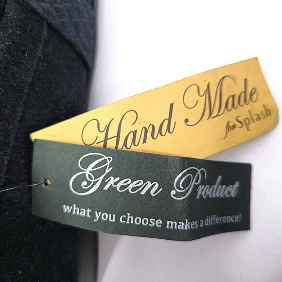 NEW Turk & Fillmore London Dress Shoes Black Suede Mens 12 Handmade Loafers UK - Picture 11 of 11